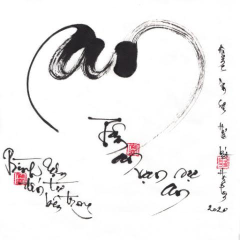 Thư pháp Nam Sơn – “An”