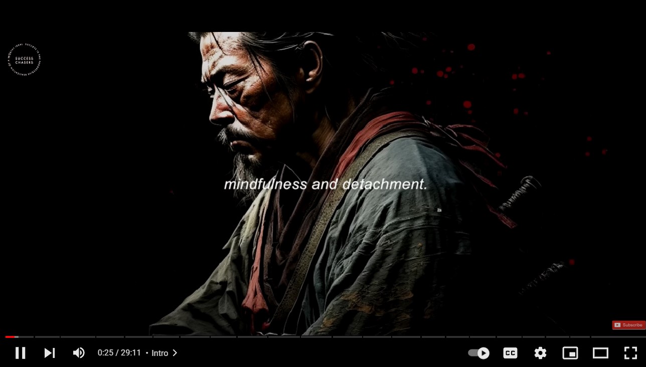 The Way of Walking Alone: 21 Principles For Life by Miyamoto Musashi (Dokkodo)