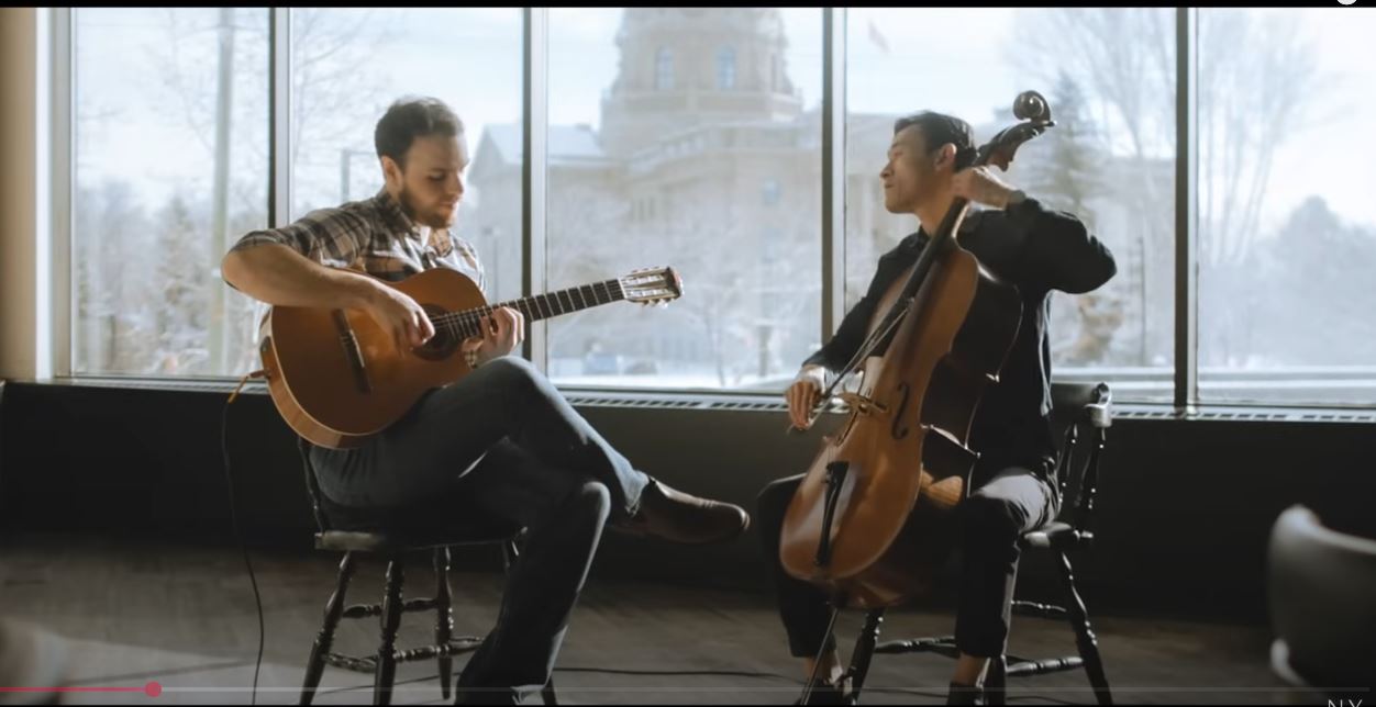 The Last of Us Theme – Cello + Flamenco Guitar w. David Jay